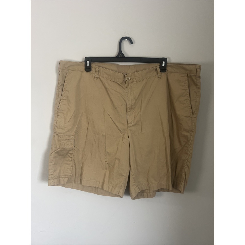 Columbia Mens Tan Cotton Hiking Outdoor Shorts Size 48w 10L